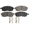 Monroe FX815B Disc Brake Pad Set Monroe Brakes ProSolution Semi-Metallic Brake Pads