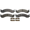 Monroe FX859 Disc Brake Pad Set Monroe Brakes ProSolution Semi-Metallic Brake Pads