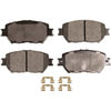 Monroe FX908 Disc Brake Pad Set Monroe Brakes ProSolution Semi-Metallic Brake Pads