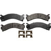 Monroe FX909 Disc Brake Pad Set Monroe Brakes ProSolution Semi-Metallic Brake Pads