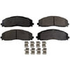 Monroe FX1680 Disc Brake Pad Set Monroe Brakes ProSolution Semi-Metallic Brake Pads