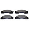 Monroe FX411 Disc Brake Pad Set Monroe Brakes ProSolution Semi-Metallic Brake Pads