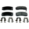 Monroe FX508 Disc Brake Pad Set Monroe Brakes ProSolution Semi-Metallic Brake Pads