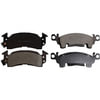 FX52 by MONROE - Monroe Brakes ProSolution Semi-Metallic Brake Pads