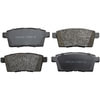 Monroe GX1259 Disc Brake Pad Set Monroe Brakes ProSolution Ceramic Brake Pads