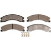 Monroe GX1565A Disc Brake Pad Set Monroe Brakes ProSolution Ceramic Brake Pads