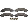 Monroe FX989 Disc Brake Pad Set Monroe Brakes ProSolution Semi-Metallic Brake Pads
