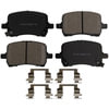 Monroe GX1028 Disc Brake Pad Set Monroe Brakes ProSolution Ceramic Brake Pads