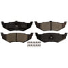 GX658 by MONROE - Monroe Brakes ProSolution Ceramic Brake Pads