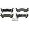 GX666 by MONROE - Monroe Brakes ProSolution Ceramic Brake Pads