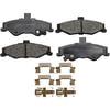Monroe GX750 Disc Brake Pad Set Monroe Brakes ProSolution Ceramic Brake Pads