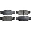 Monroe GX805 Disc Brake Pad Set Monroe Brakes ProSolution Ceramic Brake Pads