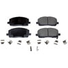 Monroe GX884 Disc Brake Pad Set Monroe Brakes ProSolution Ceramic Brake Pads