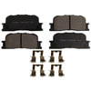Monroe GX885 Disc Brake Pad Set Monroe Brakes ProSolution Ceramic Brake Pads