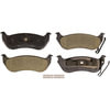 Monroe GX981A Disc Brake Pad Set Monroe Brakes ProSolution Ceramic Brake Pads