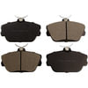 Monroe GX598 Disc Brake Pad Set Monroe Brakes ProSolution Ceramic Brake Pads
