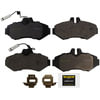 Monroe HDX928W Disc Brake Pad Set Monroe Brakes Severe Solution Brake Pads