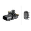 HELLA 358152241 Manifold Absolute Pressure Sensor Sensor, boost pressure - 3-pin connector - Bolted