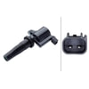HELLA 358168171 Ignition Coil Ignition Coil - 2-pin connector - Flush-Fitting Pencil Ignition Coils - Bolted