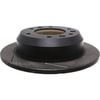 StopTech 126.50018SL Disc Brake Rotor StopTech Sport Slotted Brake Rotor; Rear Left
