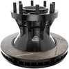 126.66001SR by STOPTECH - Sport Slotted Brake Rotor, Front Right