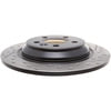 127.39043L by STOPTECH - StopTech Sport Drilled & Slotted Brake Rotor; Rear Left
