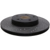 127.44111R by STOPTECH - StopTech Sport Drilled & Slotted Brake Rotor; Front Right