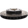 127.62023CL by STOPTECH - StopTech Sport Cryo Drilled & Slotted Brake Rotor; Front Left