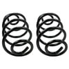 Moog 5385 Coil Spring Set Coil Spring Set - Rear, Black, 9.0" Compressed Length, 12.6" Relaxed Length