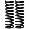 Moog 80662 Coil Spring Set Coil Spring Set - Front, Constant Rate, Heat-Treated Alloy Steel, Black, Pair