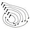 Denso 671-6169 Spark Plug Wire Set IGN WIRE SET-7MM
