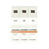 Mersen USCC3 Fuse Block FUSE HOLDER 30A 3-POLE 600VAC DIN RAIL