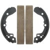 Raybestos 806PG Drum Brake Shoe Raybestos Element3 Organic Brake Shoe