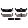 Raybestos ATD1012AC Disc Brake Pad Set Brake Parts Inc Raybestos AT Overstock Ceramic Disc Brake Pad Set