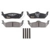 ATD1012C by RAYBESTOS - Brake Parts Inc Raybestos AT Overstock Ceramic Disc Brake Pad Set