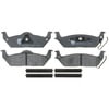 Raybestos ATD1012SV Disc Brake Pad Set Brake Parts Inc Raybestos AT Overstock Metallic Disc Brake Pad Set