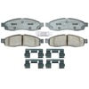 ATD1015C by RAYBESTOS - Brake Parts Inc Raybestos AT Overstock Ceramic Disc Brake Pad Set