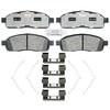 Raybestos ATD1083M Disc Brake Pad Set Brake Parts Inc Raybestos AT Overstock Metallic Disc Brake Pad Set