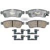 Raybestos ATD1100C Disc Brake Pad Set Brake Parts Inc Raybestos AT Overstock Ceramic Disc Brake Pad Set