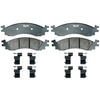 Raybestos ATD1158C Disc Brake Pad Set Brake Parts Inc Raybestos AT Overstock Ceramic Disc Brake Pad Set