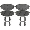 Raybestos ATD1301C Disc Brake Pad Set Brake Parts Inc Raybestos AT Overstock Ceramic Disc Brake Pad Set
