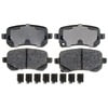 Raybestos ATD1326C Disc Brake Pad Set Brake Parts Inc Raybestos AT Overstock Ceramic Disc Brake Pad Set