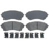 Raybestos ATD1331M Disc Brake Pad Set Brake Parts Inc Raybestos AT Overstock Metallic Disc Brake Pad Set