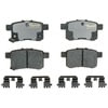 Raybestos ATD1336C Disc Brake Pad Set Brake Parts Inc Raybestos AT Overstock Ceramic Disc Brake Pad Set