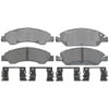 Raybestos ATD1367C Disc Brake Pad Set Brake Parts Inc Raybestos AT Overstock Ceramic Disc Brake Pad Set
