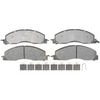Raybestos ATD1399M Disc Brake Pad Set Brake Parts Inc Raybestos AT Overstock Metallic Disc Brake Pad Set