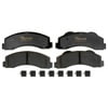 Raybestos ATD1414C Disc Brake Pad Set Brake Parts Inc Raybestos AT Overstock Ceramic Disc Brake Pad Set