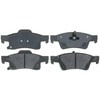ATD1498C by RAYBESTOS - Brake Parts Inc Raybestos AT Overstock Ceramic Disc Brake Pad Set