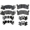 Raybestos ATD153M Disc Brake Pad Set Brake Parts Inc Raybestos AT Overstock Metallic Disc Brake Pad Set