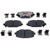 Raybestos EHT1596H Disc Brake Pad Set Raybestos Element3 Hybrid Brake Pad Set